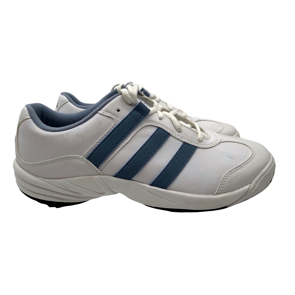 Adidas Golf Shoes Mens 8.5 White Traxion Cleated 791003 Excellent